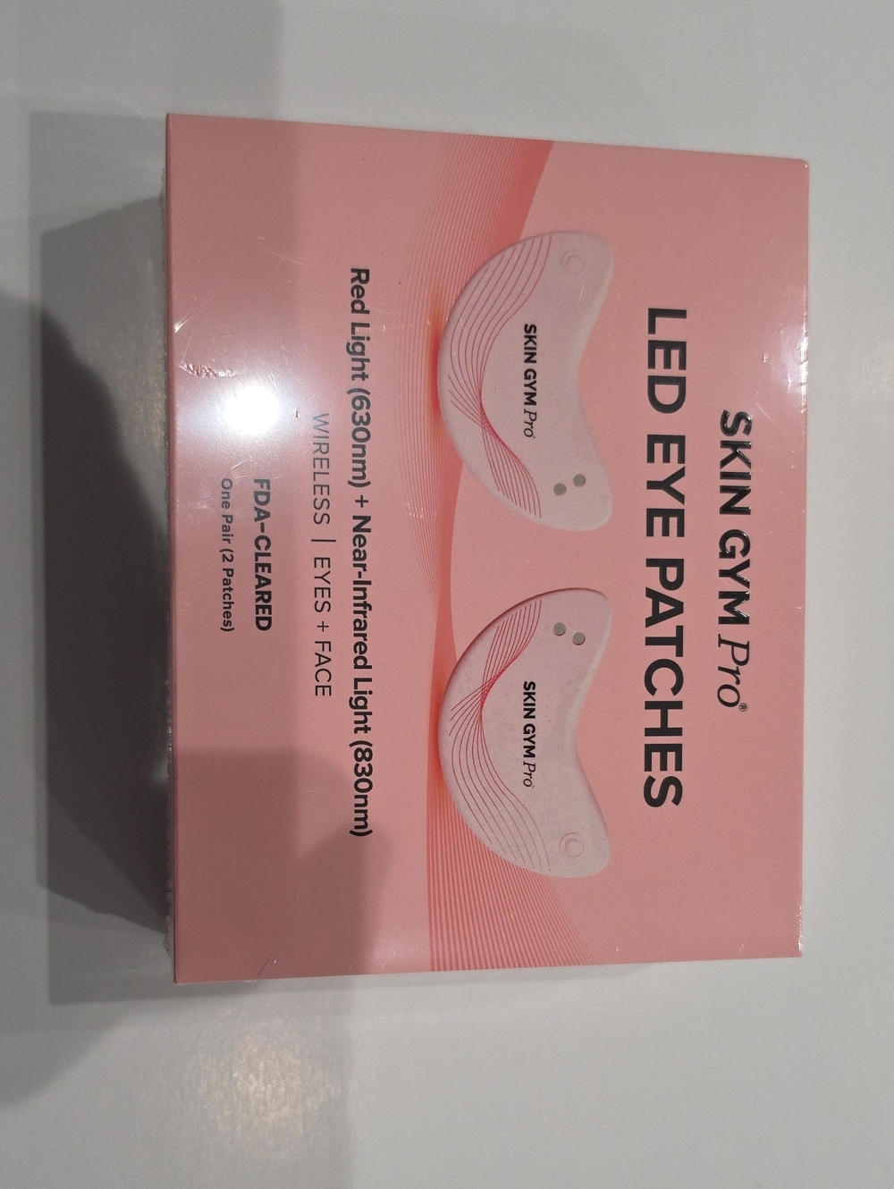 Skin Gym Pro LED Eye Patches - Pink